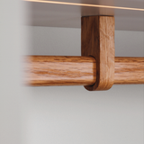 Center Pillar For Timber Oval Wardrobe Rail