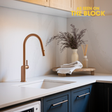 Arezzo Knurled Bar Handle - Round Fixing Post