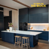 Arezzo Knurled Bar Handle - Round Fixing Post