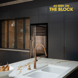 Arezzo Knurled Bar Handle - Round Fixing Post