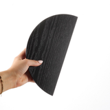 Hand Crafted Timber Half Moon Handles