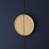 Timber Dished Semi Round Handles