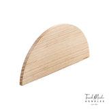 Hand Crafted Timber Half Moon Handles