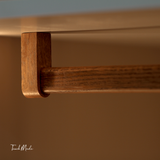 Timber Oval Wardrobe Rail