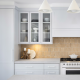 Arezzo Knurled Bar Handle - Double Fixing Post Only