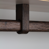 Center Pillar For Timber Oval Wardrobe Rail