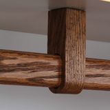 Center Pillar For Timber Oval Wardrobe Rail