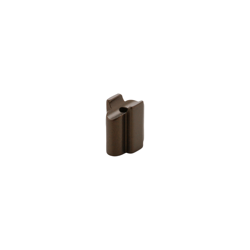 Arezzo Knurled Bar Handle - Double Fixing Post Only