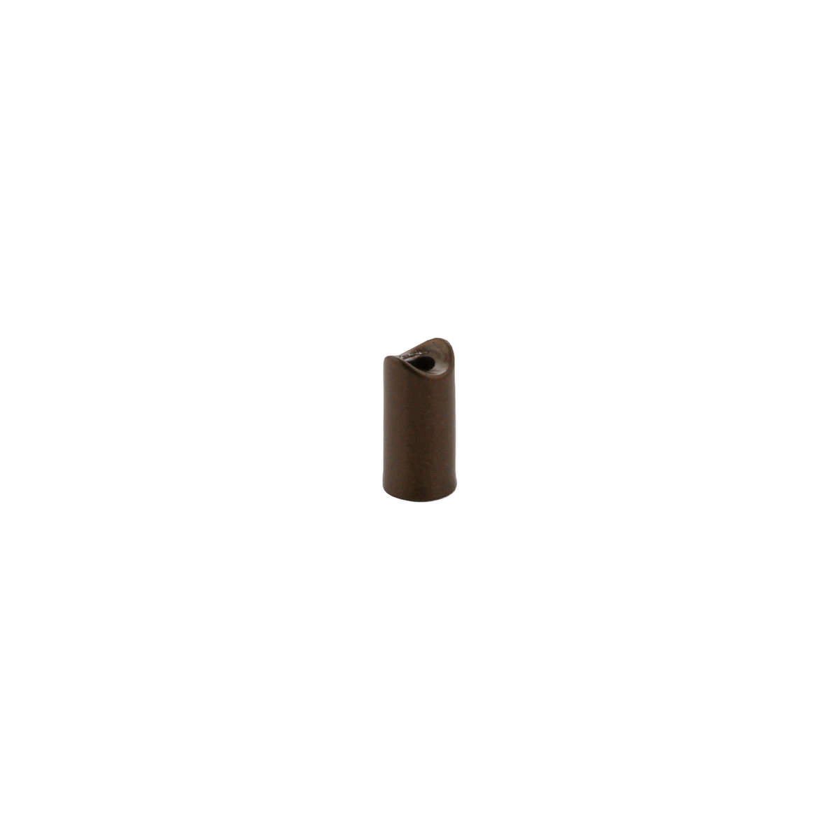 Arezzo Round Fixing Post — Choco Bronze