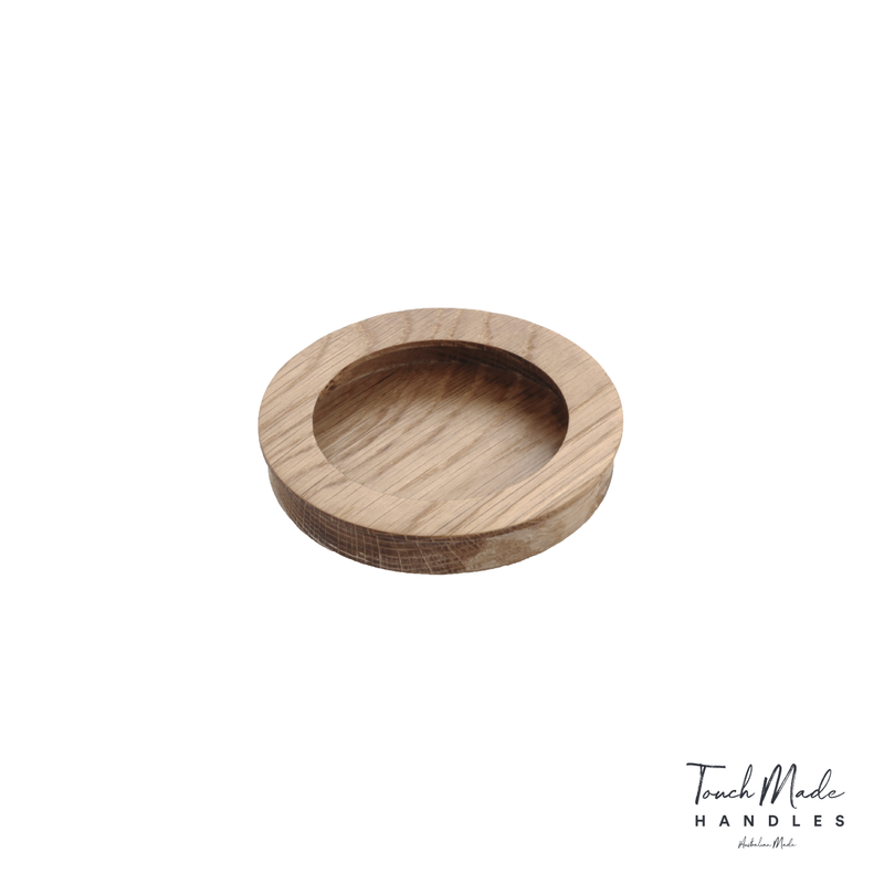 Cascade Recessed Round Timber Handles