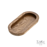 Cascade Recessed Oval Large Timber Handles