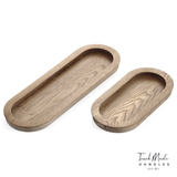 Cascade Recessed Oval Large Timber Handles