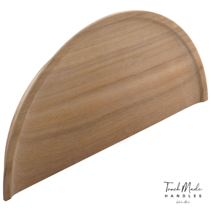 Timber Dished Semi Round Handles