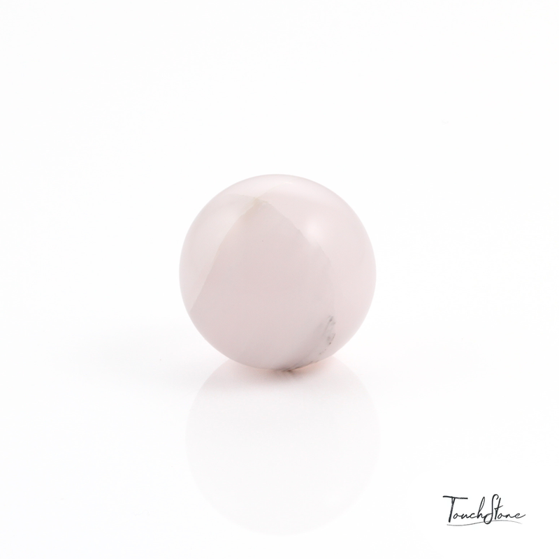 Ball Knob - Pink Onyx