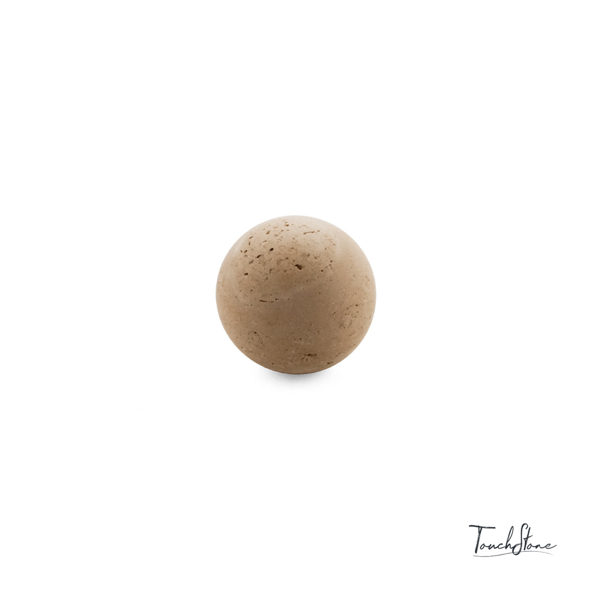 TouchStone Marble Ball Knob in Roman Travertine