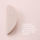 Cadello Crest Handle Raw Sanded MDF - 2-Pac