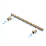 Arezzo Knurled Bar Handle - Single Fixing Post