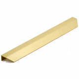 Large Brass Angled Lip Pull Handle Photo
