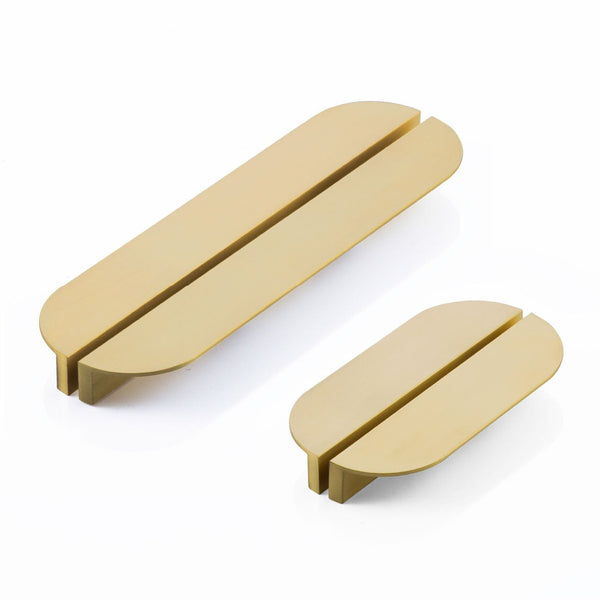 OVA, Symmetrical Handle, Joinery Handle, Brushed Brass Handle Image